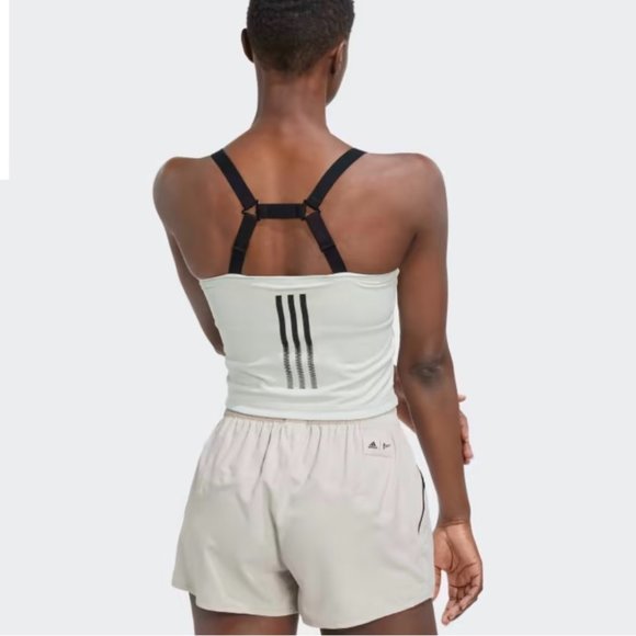 Adidas Parley Run For The Oceans Cropped Tank Top - Picture 2 of 13